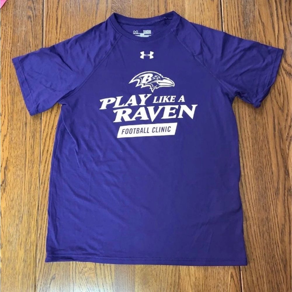 Under Armour Youth Ravens Football T-Shirt